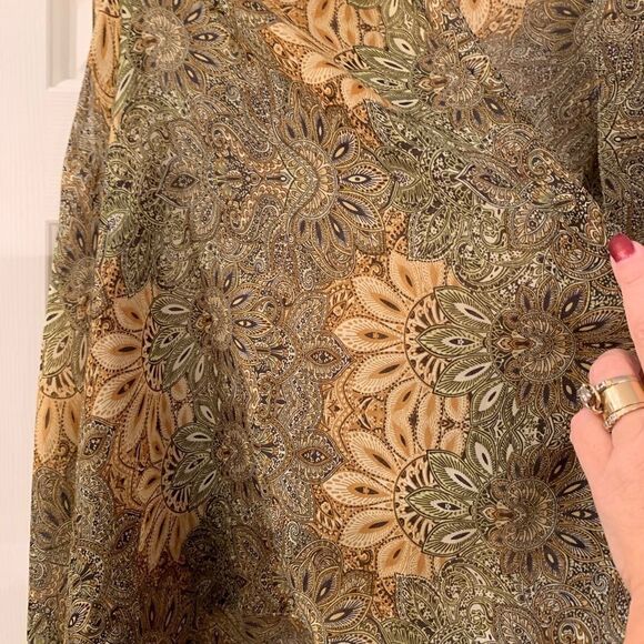 Sheer Soft Scarf Drape Vest One Size - Picture 2 of 4